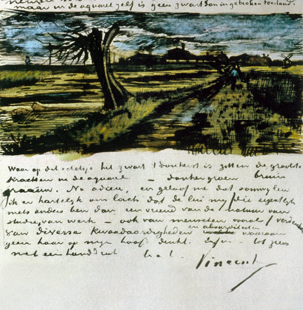 ゴッホ「母への手紙」(Lettres a sa mere)フランス語版、1952